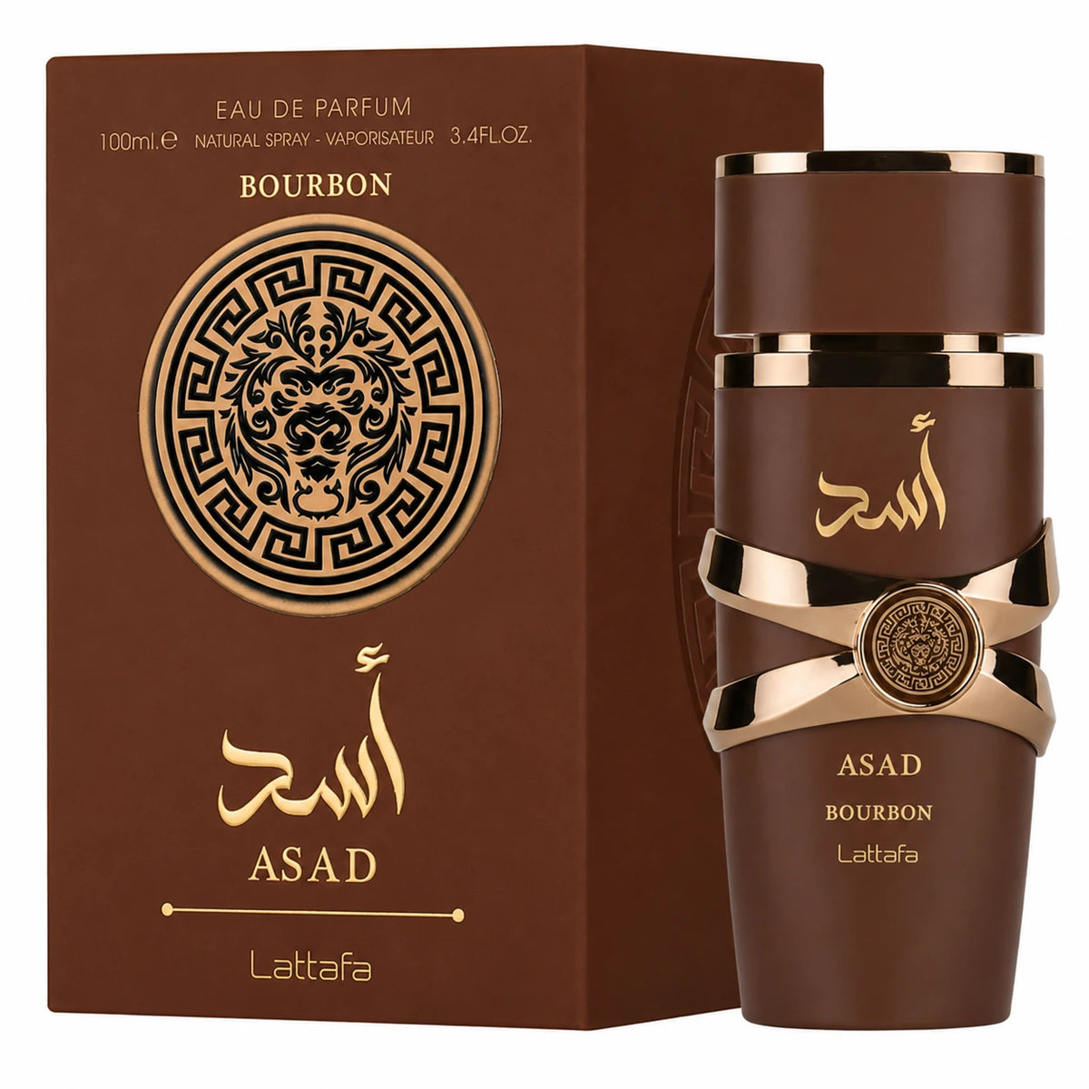 Lattafa Asad Bourbon Eau de Parfum for Man & Women 100ml