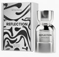 Reflection by Mykonos Extrait de Parfum 50ml with original packaging – clean floral aquatic, fresh linen, and delicate white musk fragrance for men and women
